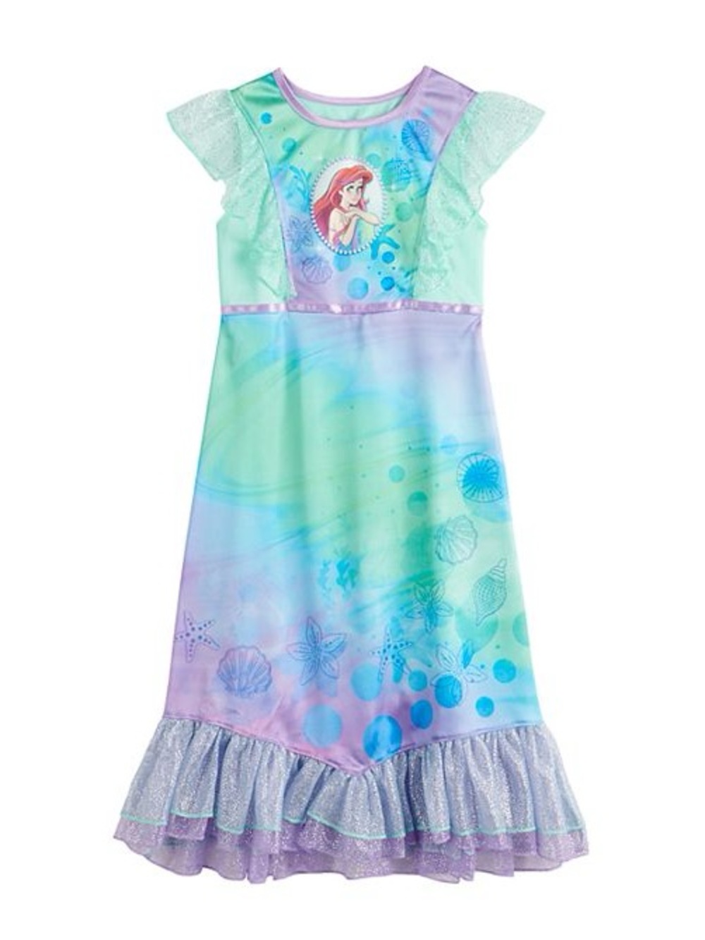 Girls Disney's The Little Mermaid Ariel Fantasy Princess Nightgown